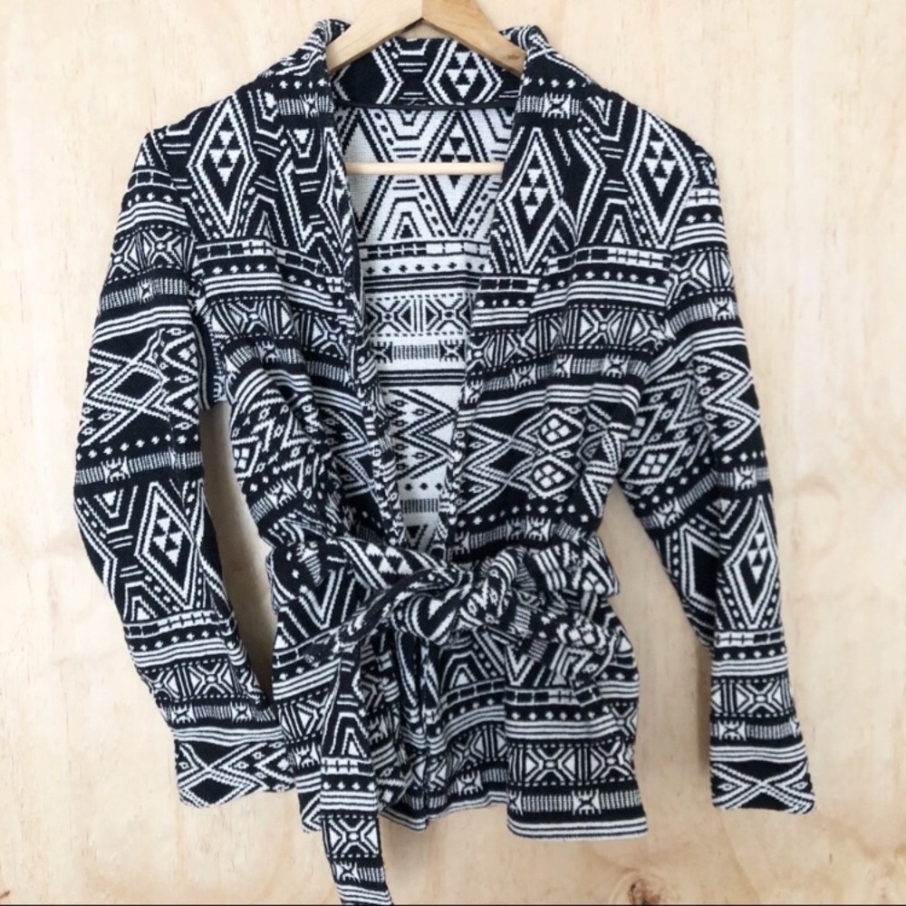 H&M Aztec Print Jacket Size 20